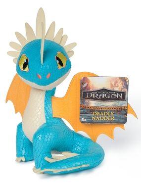 How to Train Your Dragon - Dreamworks Deadly Nadder Stormfly Dragon Plush 8" NWT